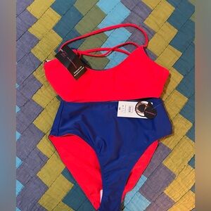 No Boundaries Reversible 2 piece bathing suit